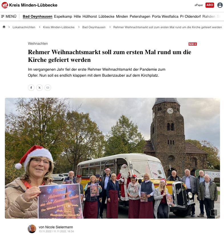 Link zum NW Artikel